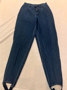 Vintage Partners Women's Stirrup Blue Jeans